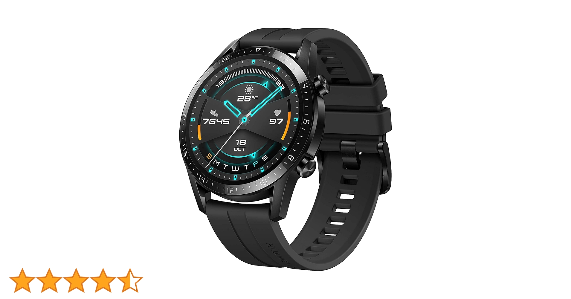 HUAWEI WATCH GT 2, zegarek z GPS, pulsometrem, pomiarem